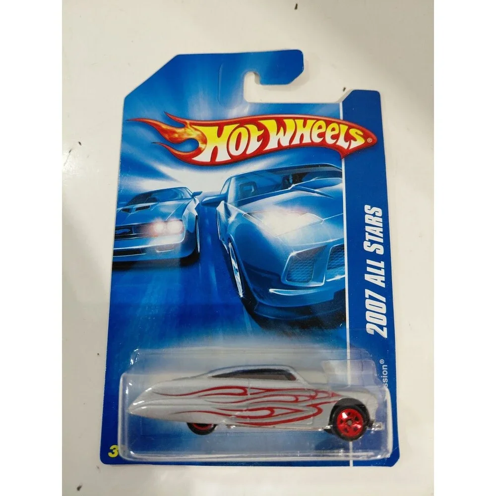 NIP Hot Wheels 2007 All Stars 1:64 Die Cast Purple Passion Mercury Classic Car B
